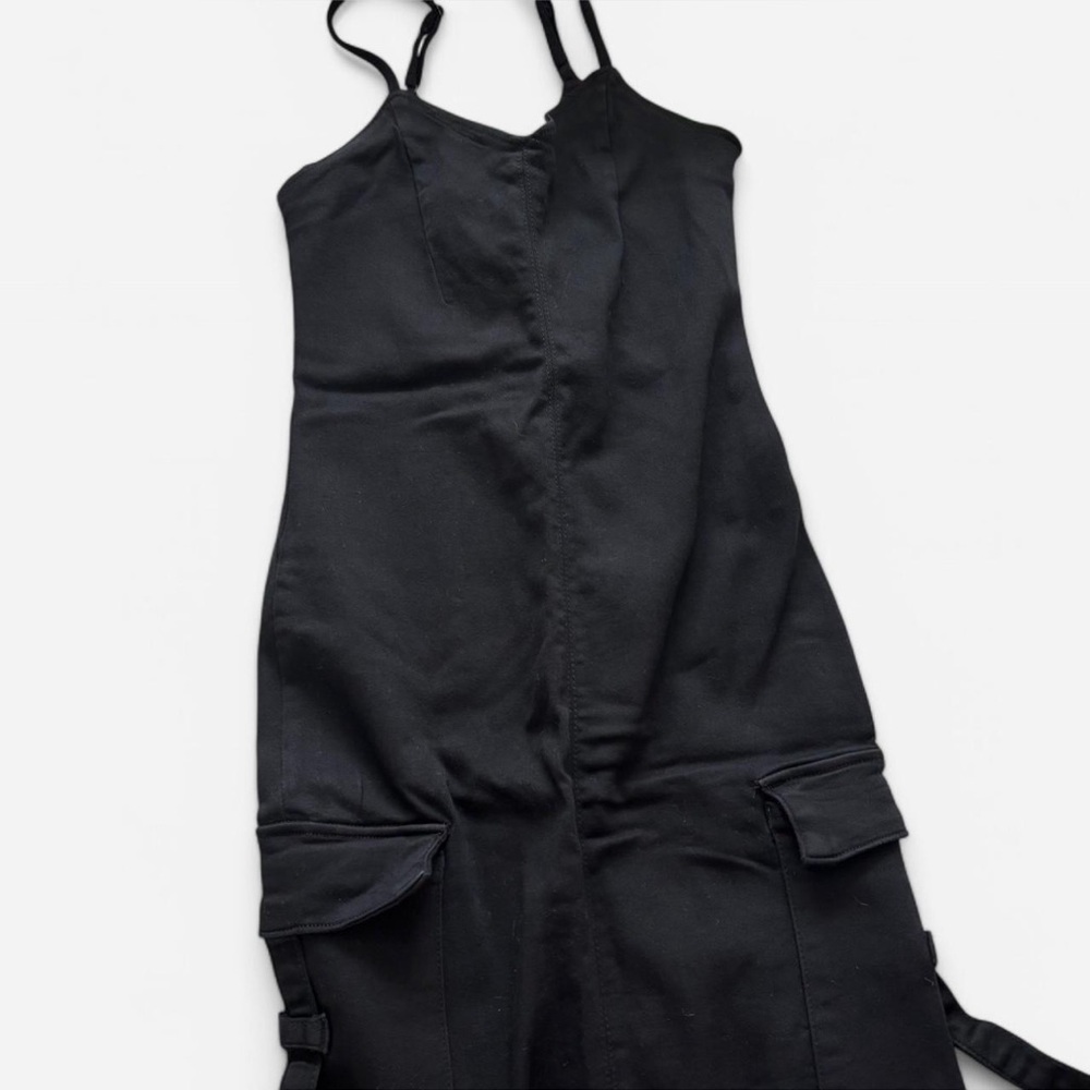Black Denim Dress